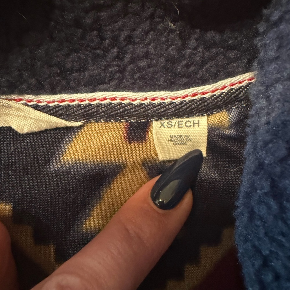 Vintage Weatherproof Snap Aztec Pattern Pullover - Picture 4 of 5